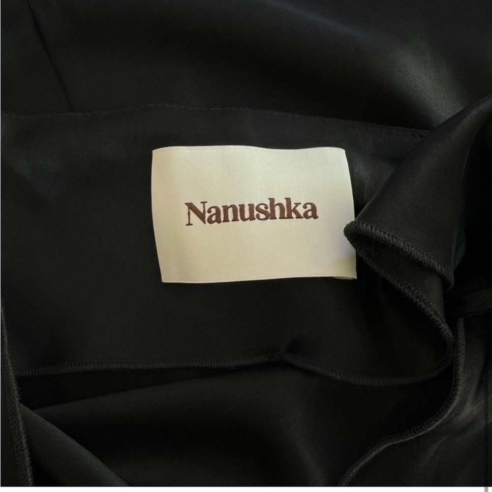 NEW Nanushka Merva Satin Slip Dress - Picture 7 of 8
